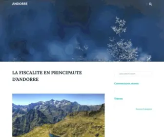 Andorra.be(Informations sur Andorre) Screenshot