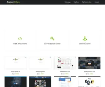 Andorwebsites.com(AndorSites) Screenshot