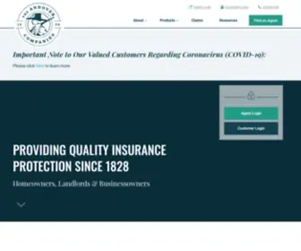 Andovercos.com(Providing quality insurance protection since 1828) Screenshot