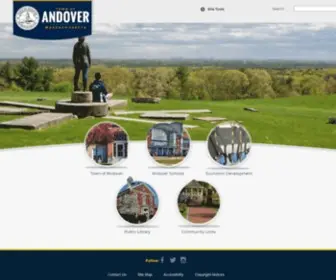 Andoverma.us(Andover, MA) Screenshot