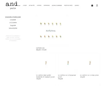 Andparis.fr(Paris) Screenshot