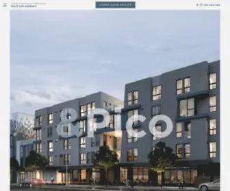 Andpico.com(Brand New High End Luxury West Los Angeles Apartments) Screenshot