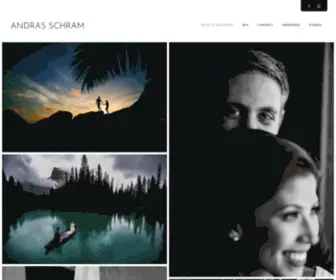Andrasschram.com(Andras Schram Wedding Photography) Screenshot