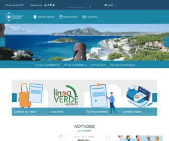Andratx.cat(Ajuntament d'Andratx) Screenshot
