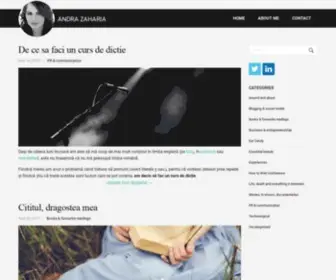 Andrazaharia.ro(Andra Zaharia) Screenshot
