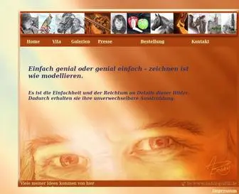 Andre-Grafik.de(AB, Andre Bölke, Bobby, Bobby-Art, Bleistiftzeichnung, Porträt, Portrait, Tierporträt, Tierportrait, Hund, Katze, Rind, Pferd, Kaltblut, Horses) Screenshot