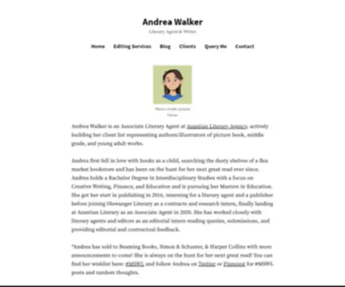 Andrea-Walker.com(Andrea Walker) Screenshot
