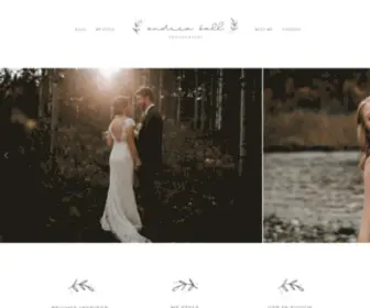 Andreaballphoto.com(Andrea Ball Photography) Screenshot