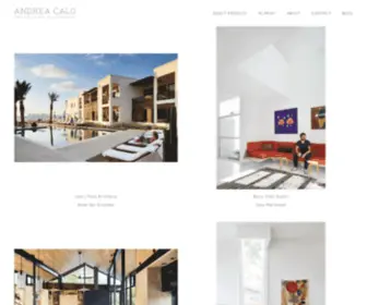 Andreacalo.com(Andrea Calo) Screenshot