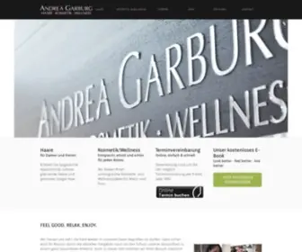 Andreagarburg.de(Friseur Regensburg Andrea Garburg Haare Kosmetik WellnessAndrea Garburg Haare Kosmetik Wellness) Screenshot