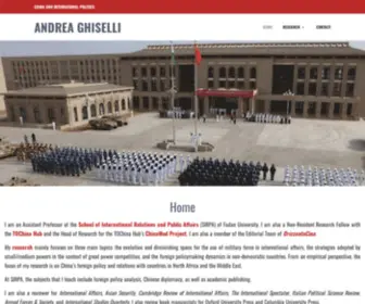 Andreaghiselli.com Screenshot