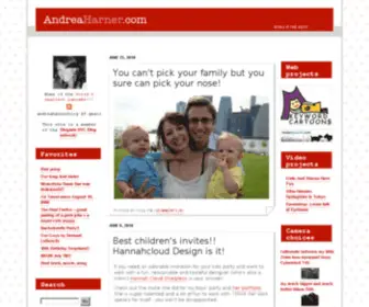 Andreaharner.com(Andrea Harner) Screenshot