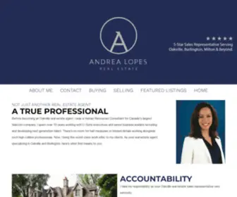 Andrealopes.ca(Andrea Lopes Real Estate) Screenshot