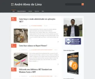 Andrealveslima.com.br(Andr Alves de Lima) Screenshot