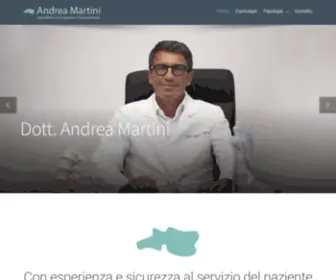 Andreamartini.eu(Specialista in Ortopedia d Traumatologia) Screenshot