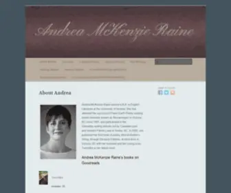 Andreamckenzieraine.com(五五世纪) Screenshot