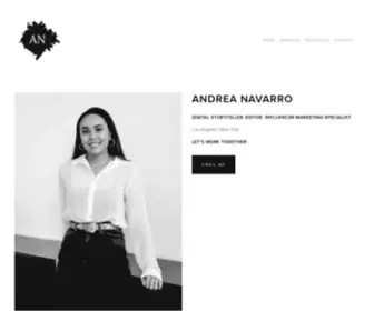 Andreamnavarro.com(Andrea Navarro) Screenshot