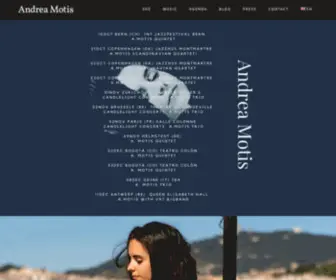 Andreamotis.com(Andrea Motis) Screenshot