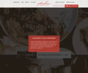 Andreanb.com(Newport Beach Restaurants) Screenshot