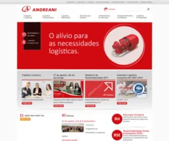 Andreani.com.br(Andreani) Screenshot