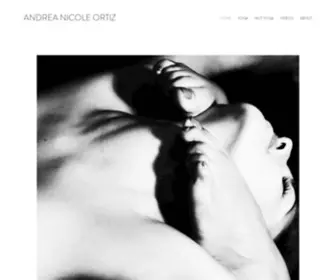 Andreanicoleortiz.com(ANDREA NICOLE ORTIZ) Screenshot