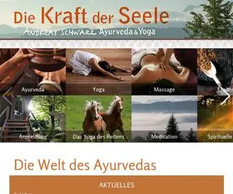 Andreas-SChwarz.org(Ayurveda Massage Ausbildung) Screenshot