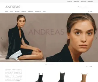 Andreasbcn.com(Sandalias, botines, plataformas, sneakers) Screenshot