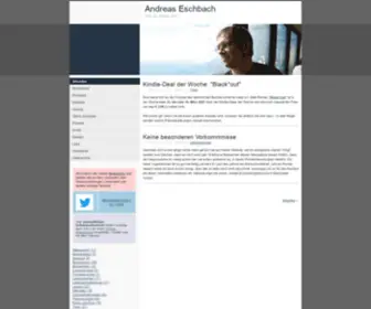 Andreaseschbach.com(Andreas Eschbach) Screenshot