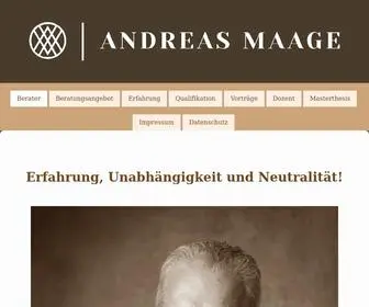 Andreasmaage.de(Berater) Screenshot