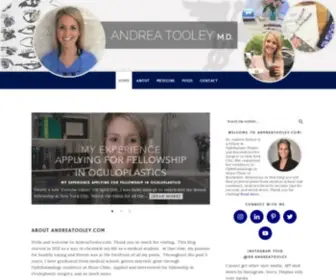 Andreatooley.com(Andrea Tooley) Screenshot