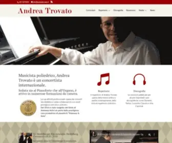 Andreatrovato.it(Andrea Trovato pianista) Screenshot