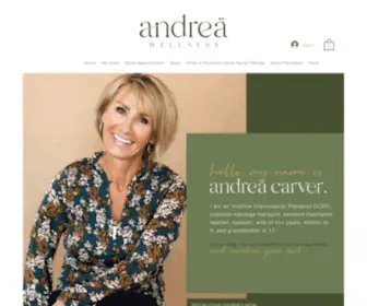 Andreawellness.com(Andrea Carver) Screenshot