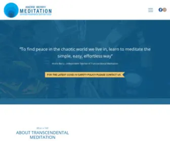 Andreberrymeditation.co.uk(Andre Berry independent TM Teacher) Screenshot