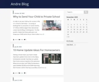 Andreblog.net(Andre Blog) Screenshot
