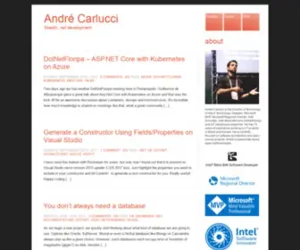 Andrecarlucci.com(André) Screenshot