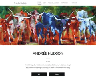 Andreehudsonart.com(Andrée Hudson) Screenshot