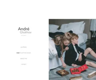 Andreglukhov.com(Fashion Kids Photographer) Screenshot