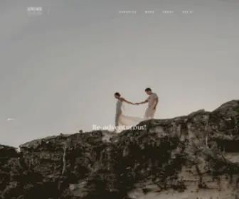 Andregouin.com(Wedding photography) Screenshot