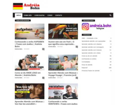 Andreiabohn.com.br(Andréia bohn) Screenshot