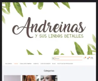 Andreinas.com(Tienda) Screenshot