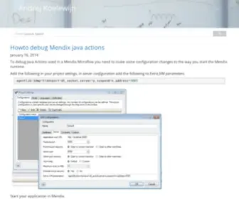 Andrejkoelewijn.com(Software Engineering and Architecture) Screenshot
