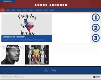 Andrejohnson80.com(Andre Johnson) Screenshot