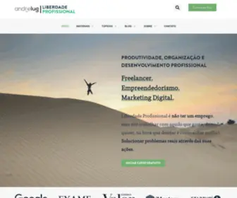 Andrelug.com(Desenvolvimento pessoal) Screenshot