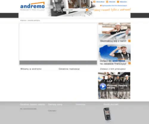 Andremo.pl(Strona główna) Screenshot