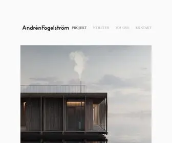 Andrenfogelstrom.se(AndrénFogelström) Screenshot