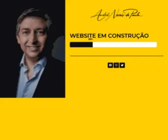 Andrenovaisdepaula.com(Website em construção) Screenshot