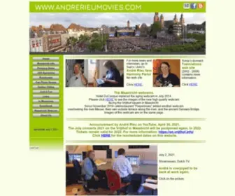 Andrerieu-Fans.com(André) Screenshot