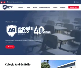 Andresbello.edu.pe(Andrés Bello) Screenshot