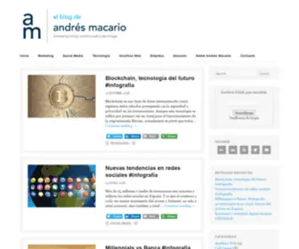 Andresmacario.com(Andres Macario) Screenshot