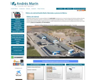 Andresmarin.com(MÁRMOLES) Screenshot